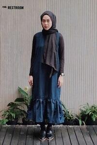 Tampilan Cantik Hijab Overall Bikin Kamu Makin Stylish Sis!