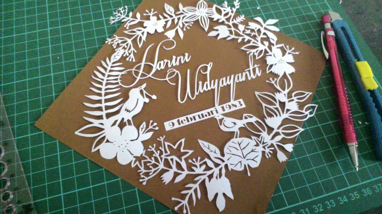 Kaligrafi Paper Cutting Keren Cuma Modal Kertas KASKUS