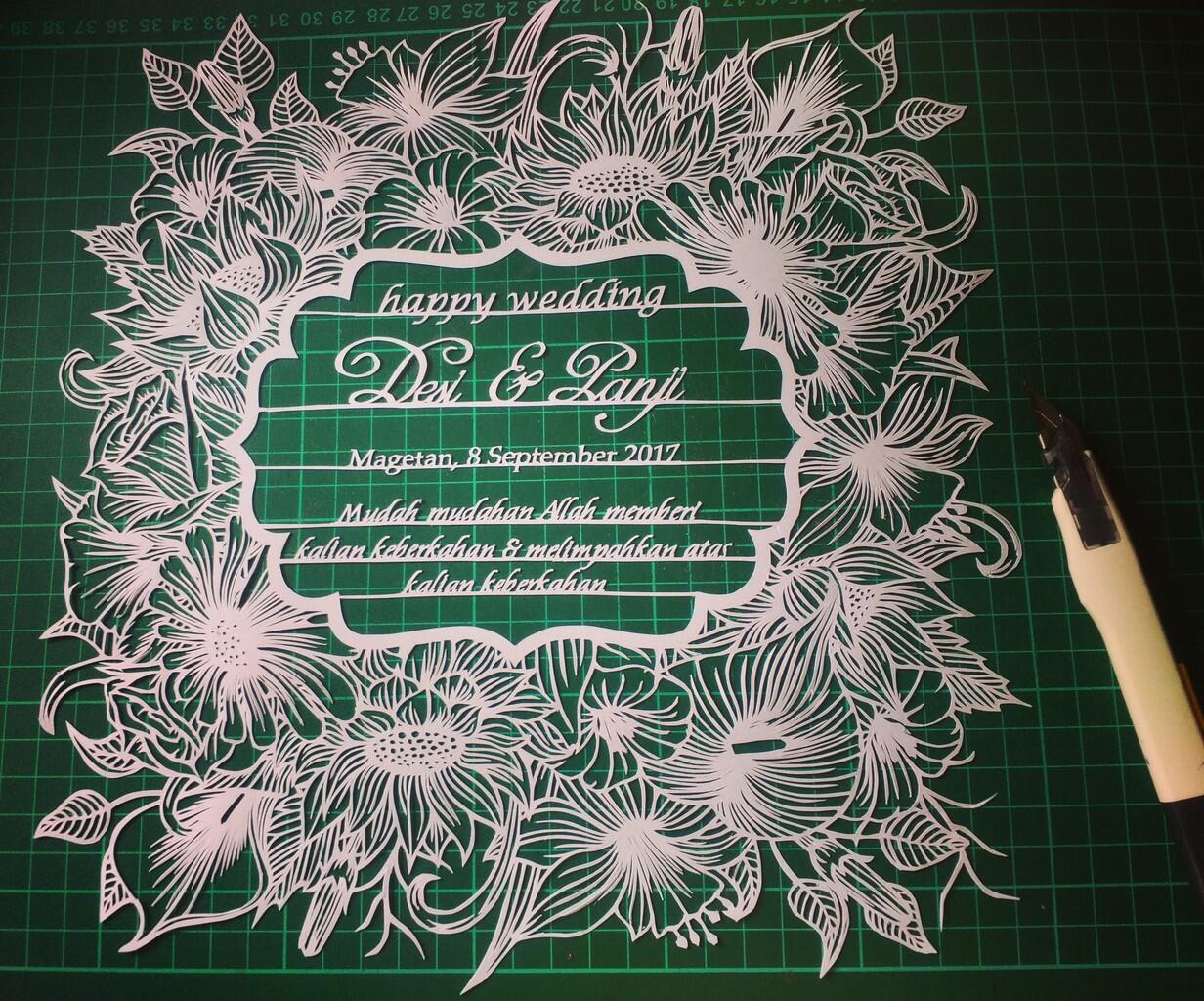 Kaligrafi Paper Cutting Keren Cuma Modal Kertas KASKUS