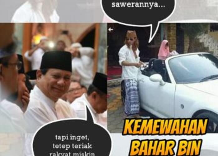 Ceramah Terakhir Bahar bin Smith, ............................. Tetangga: Ada Prabowo