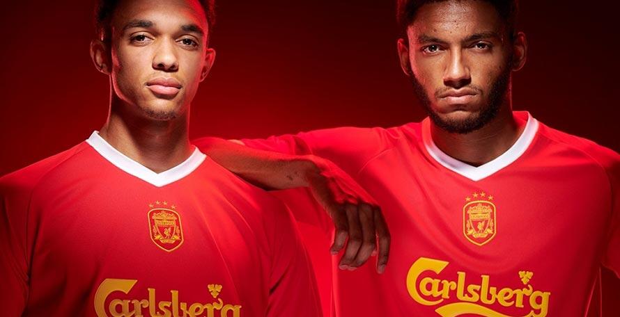 Kelas! Liverpool Rilis Jersey Retro Gan
