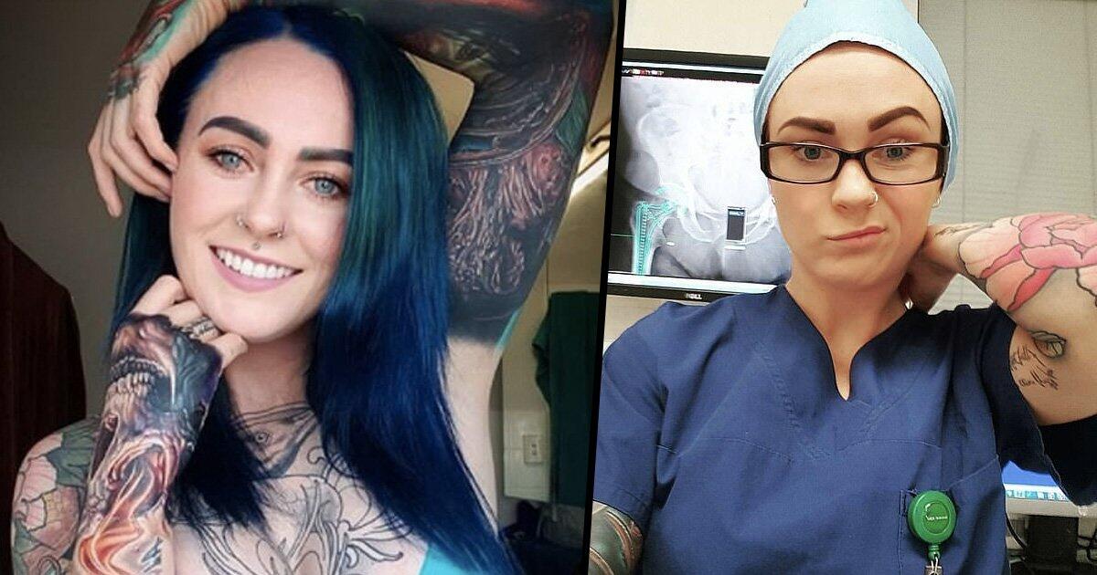 Sering Dikira Preman!,Wanita CANTIK Penuh &quot;TATTO&quot; ini Ternyata Seorang DOKTER!