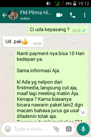 ASK Wifi First media 