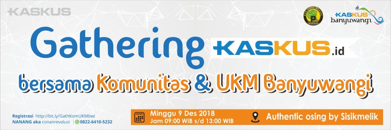 &#91;FR&#93; Pemilihan RL Regional Banyuwangi & Gathering Kaskus bersama komunitas banyuwangi