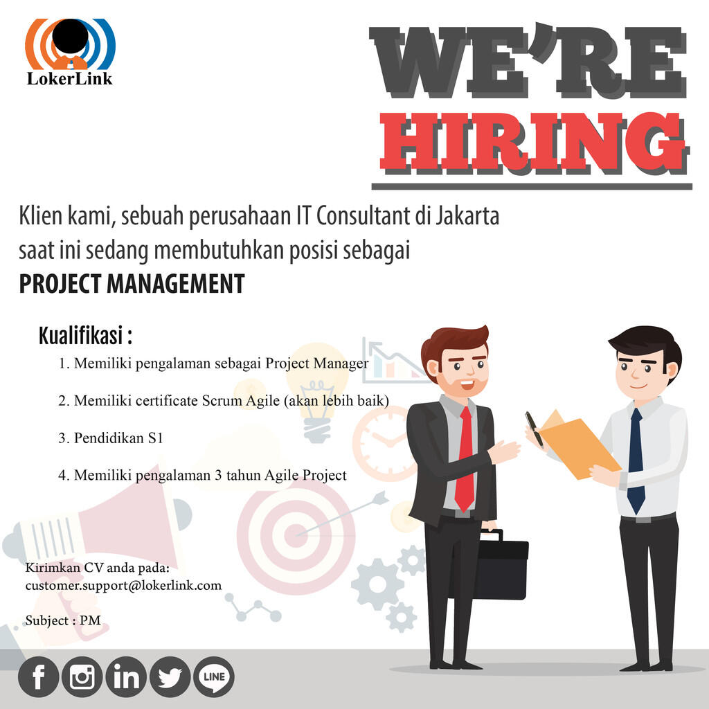 WE'RE HIRING! 4 positions below in Jakarta!