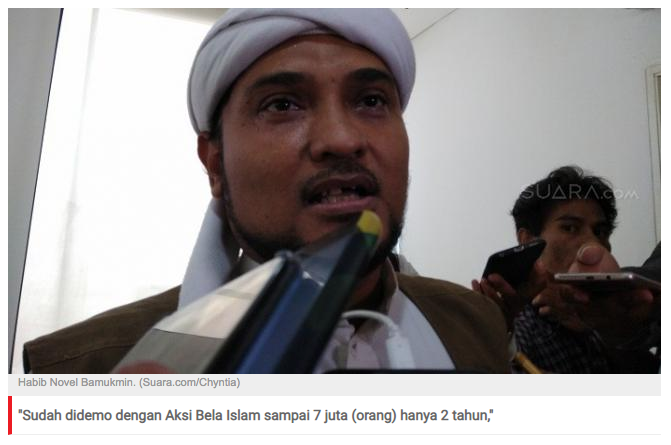 Ahok Sebentar Lagi Bebas, Habib Novel Mengaku Tak Puas