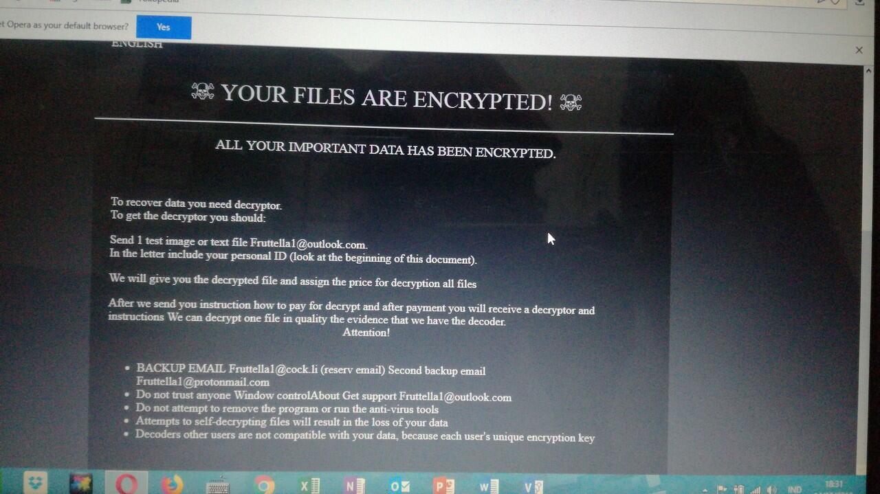 Cara atasi ransomeware