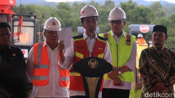 Jokowi Resmikan Proyek Tol Pertama di Aceh Rp 12 T

