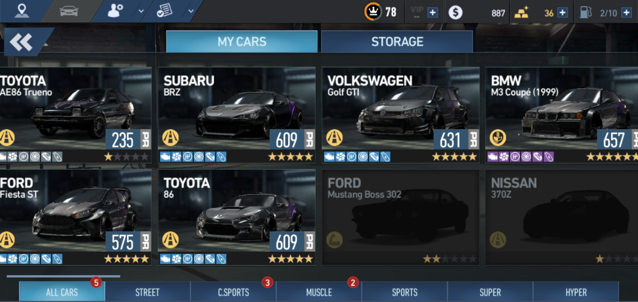 Купить Аккаунт Nfs No Limits