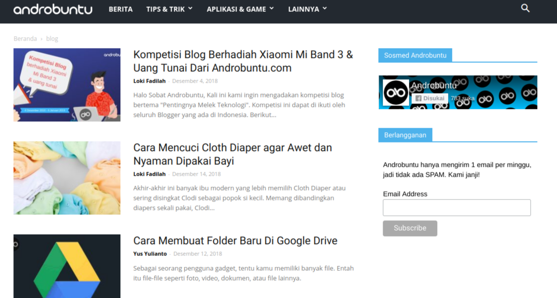 5 Website Populer Bahasa Indonesia yang Ternyata Menggunakan WordPress