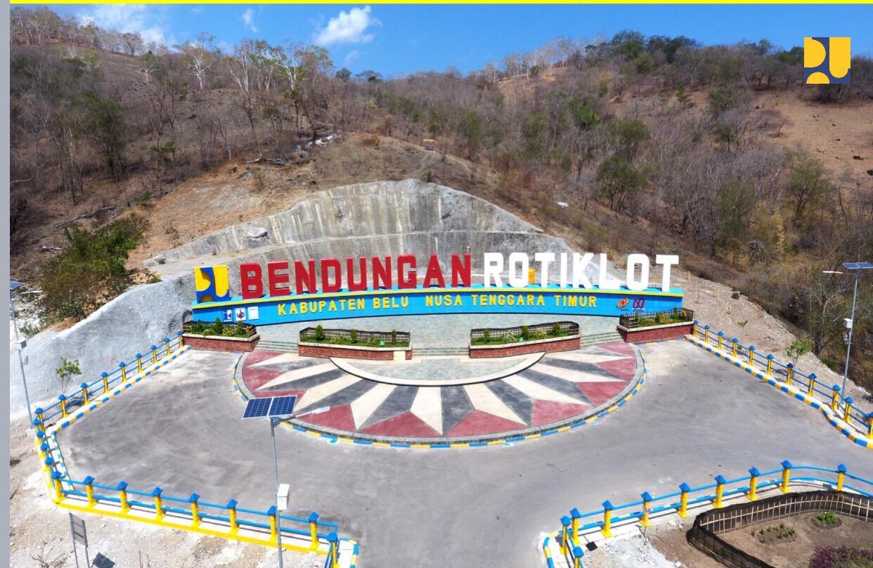 Bendungan Rotiklot Bisa Tampung 3,3 juta Meter Kubik Air