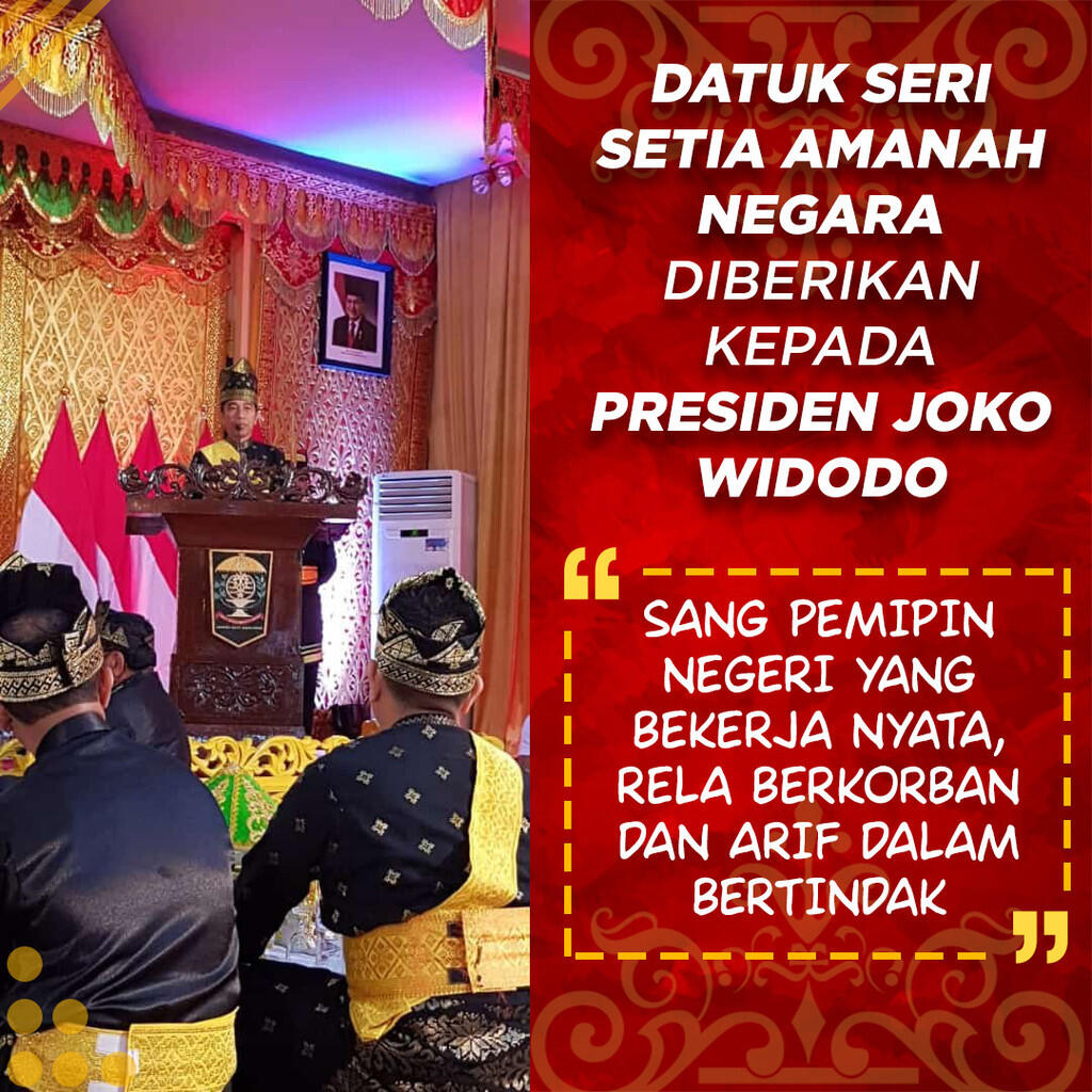 Tumpah ruah dan Kecintaan Warga Riau Menyambut Kedatangan Pak Jokowi