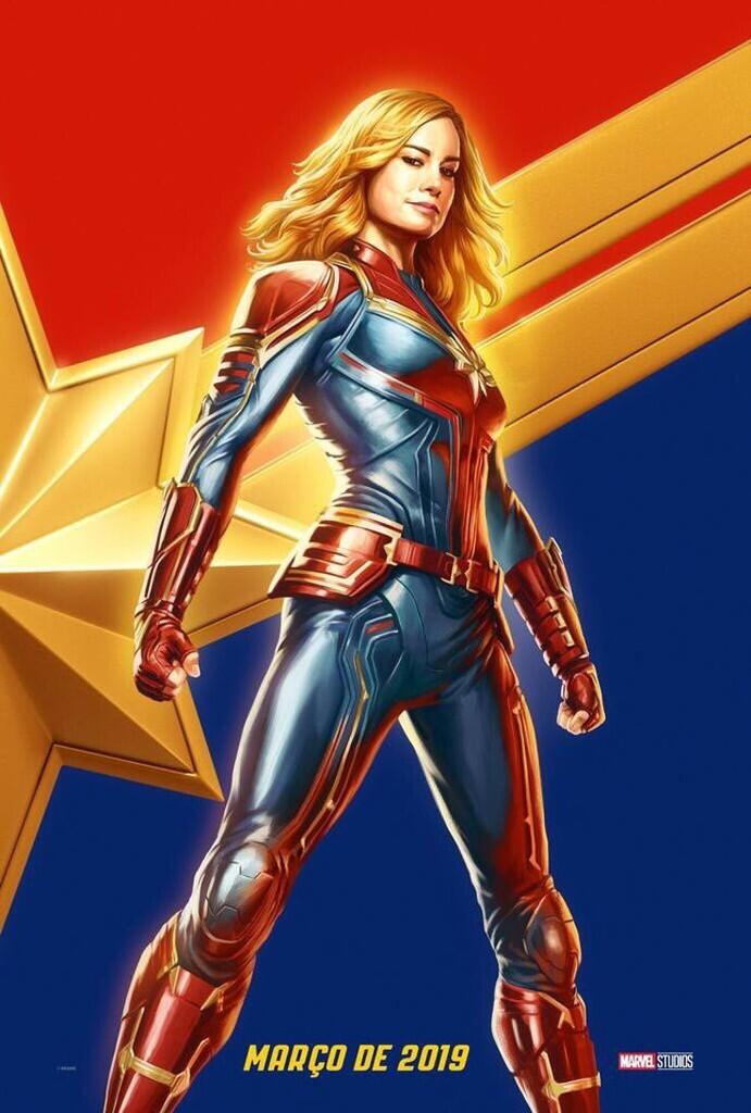 Poster Terbaru Captain Marvel