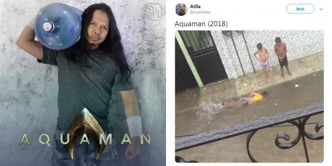 Kumpulan Meme Kocak Superhero Aquaman Ala Netizen Bisa Bikin Sakit Perut!