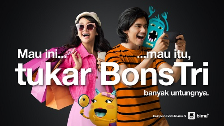 Info Terupdate Cara Menukarkan Poin BonsTri dengan Bonus-Bonus Mantul