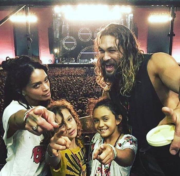 Jason Mamoa Kompakan dengan Mantan Suami Istrinya