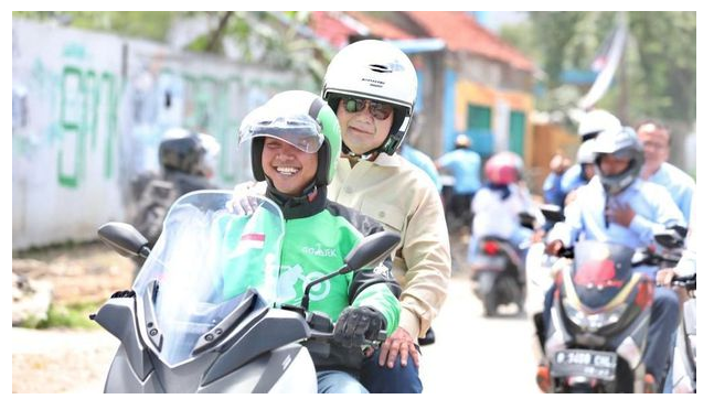 Di Depan Ojol, Prabowo Sindir Argo Murah &amp; Berita Pelintiran