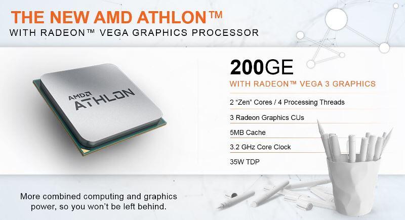 Simak Tips Rakit PC Harga Terjangkau, Performa Bertenaga dengan AMD Athlon 200GE Gan!