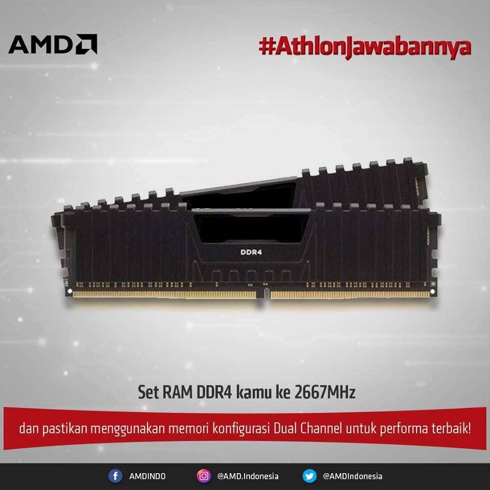 Simak Tips Rakit PC Harga Terjangkau, Performa Bertenaga dengan AMD Athlon 200GE Gan!