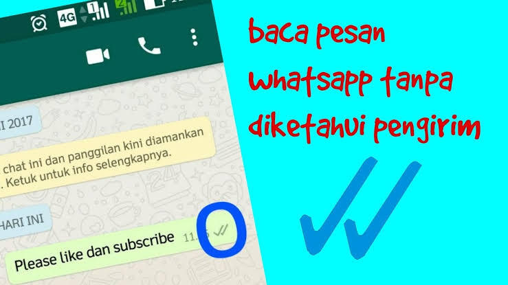 &#91;Tanpa Aplikasi Tambahan&#93; Cara Membaca Chat WhatsApp Tanpa Harus Membukanya