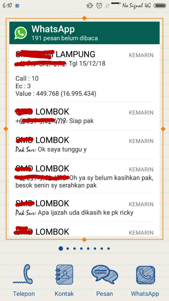 &#91;Tanpa Aplikasi Tambahan&#93; Cara Membaca Chat WhatsApp Tanpa Harus Membukanya