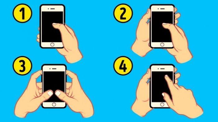 Tes Kepribadian - Cara Memegang Handphone Ternyata Ungkap Karaktermu Sebenarnya