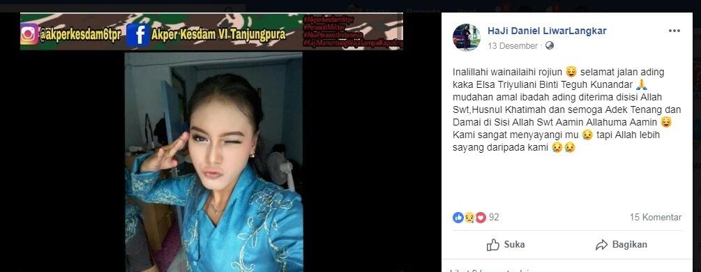 Izin BAB, Mahasiswi Akper malah ditemukan gantung diri masih pakai seragam