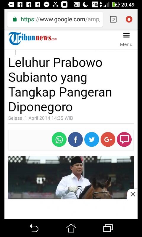 Prabowo: Yang Melintir Penyataan Saya, Mereka Sangat Kejam