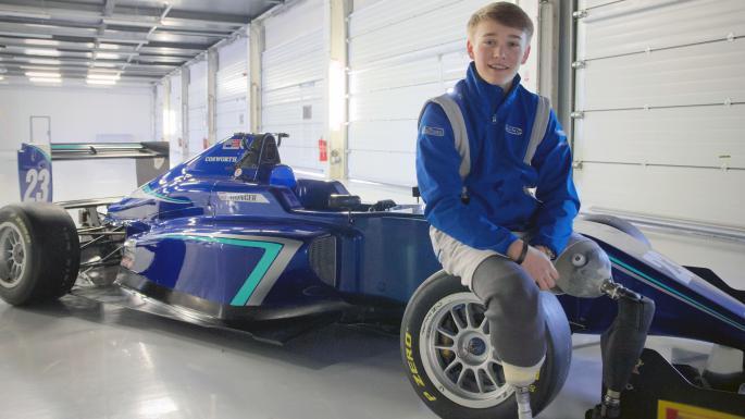 Billy 'The Whizz' Monger, Si Pebalap Formula Tanpa Kaki