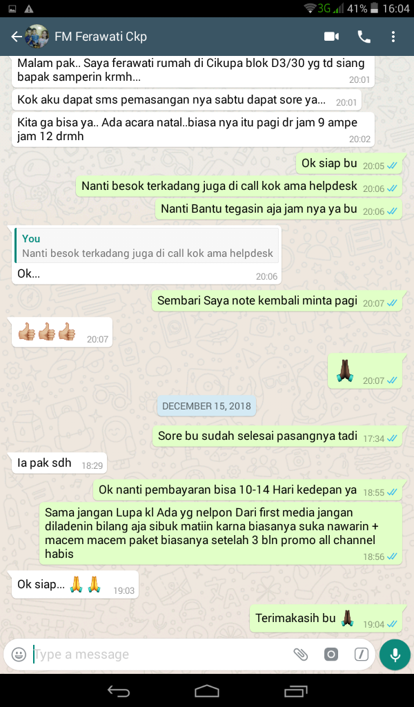 ASK Wifi First media 