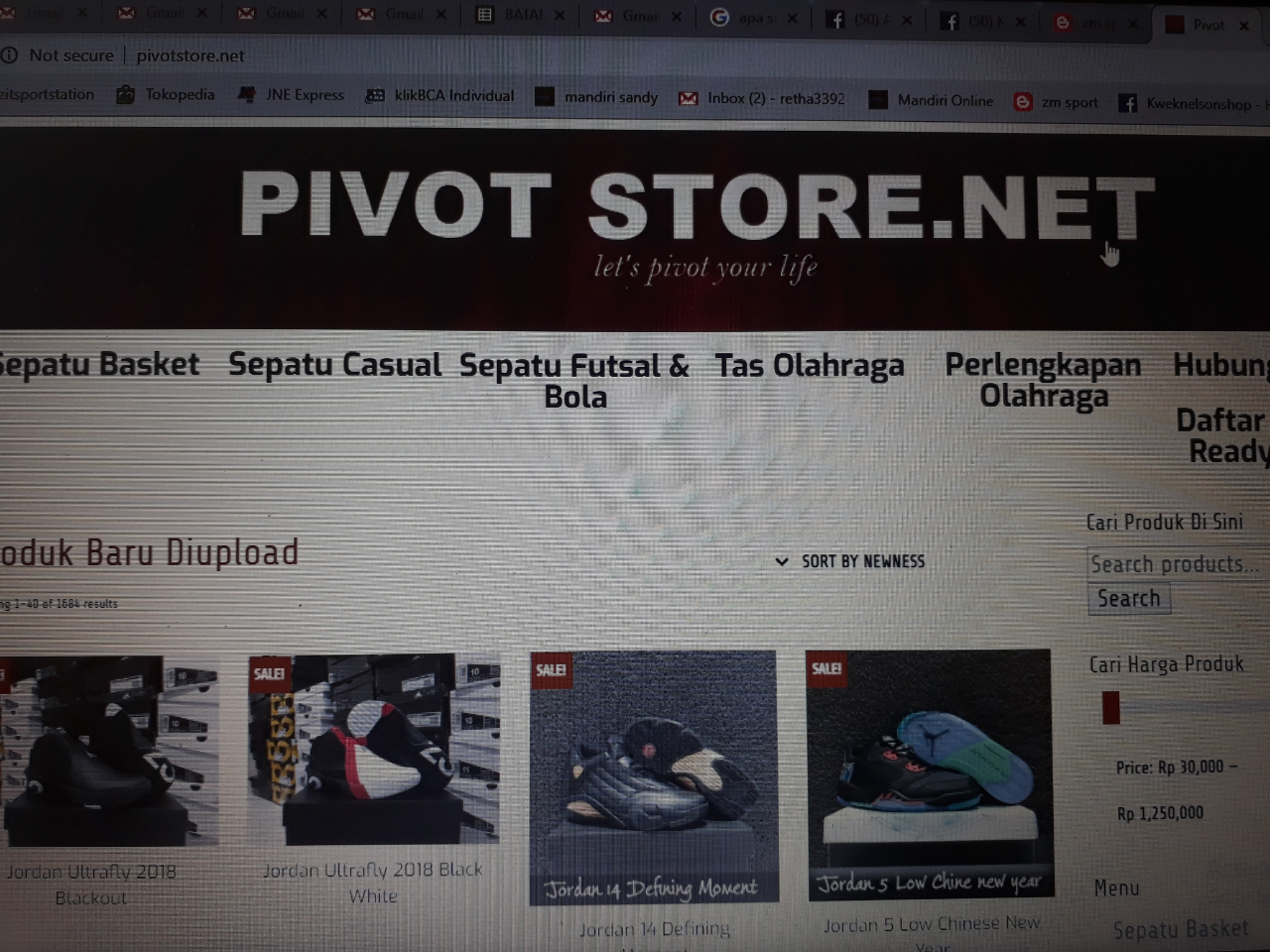 Butuh Partimer Upload Produk Website