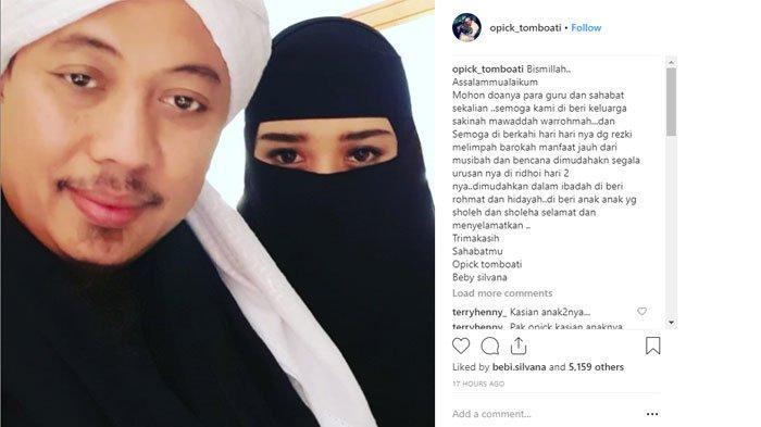 Opick dan Bebi Silvana Minta Doa Jelang Resepsi Pernikahannya Hari Ini