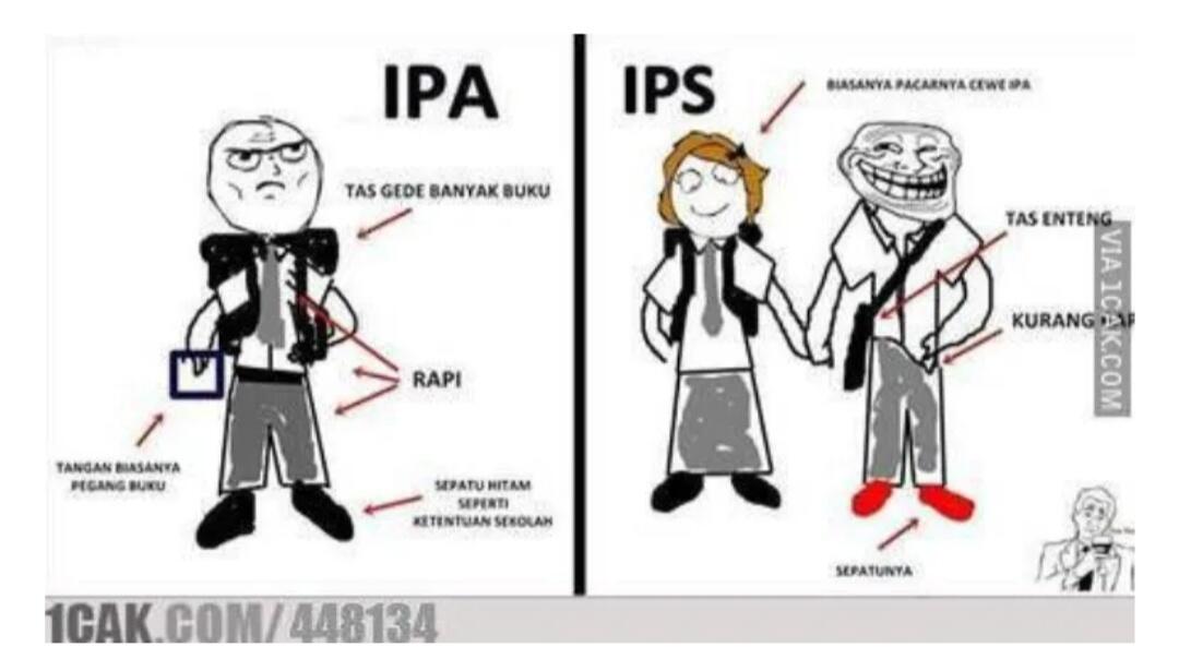 9 Meme Kocak Anak IPA VS IPS Ini Pasti Bisa Bikin Kalian Nostalgia

