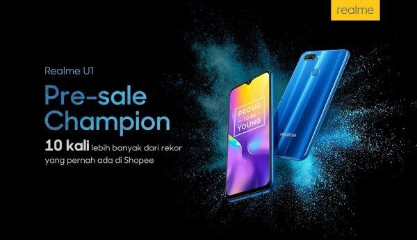 Ga Sabar Punya Smartphone Baru di Tahun Baru? Siap-siap Beli Realme U1 di Shopee Aja!