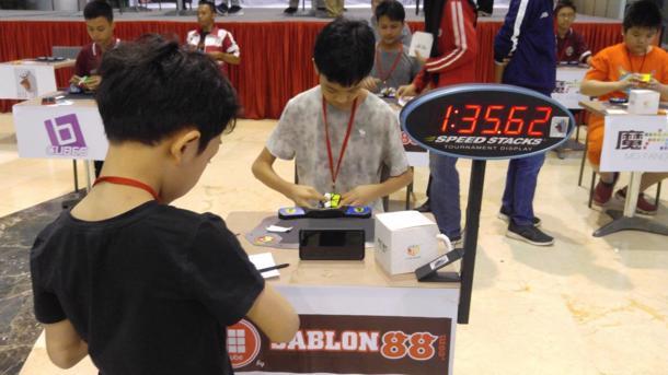 Intip Keseruan Jakarta Cubing 2018, Kompetisi Kubus Rubik Terbesar di Indonesia