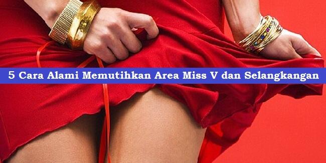 5 Cara Alami Memutihkan Area Miss V dan Selangkangan