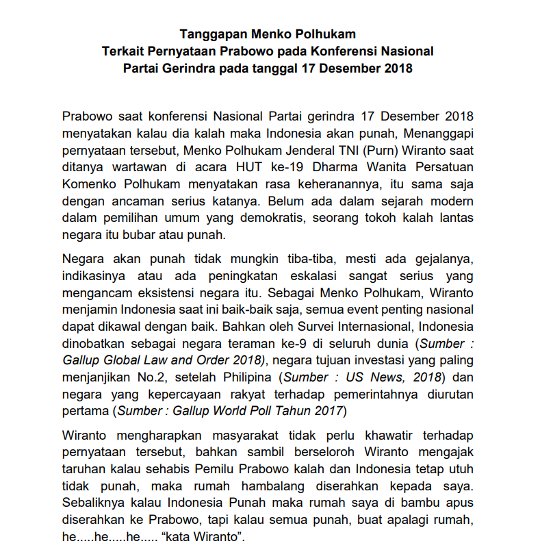 Bahkan Wiranto Pengen Tinggal di Hambalang