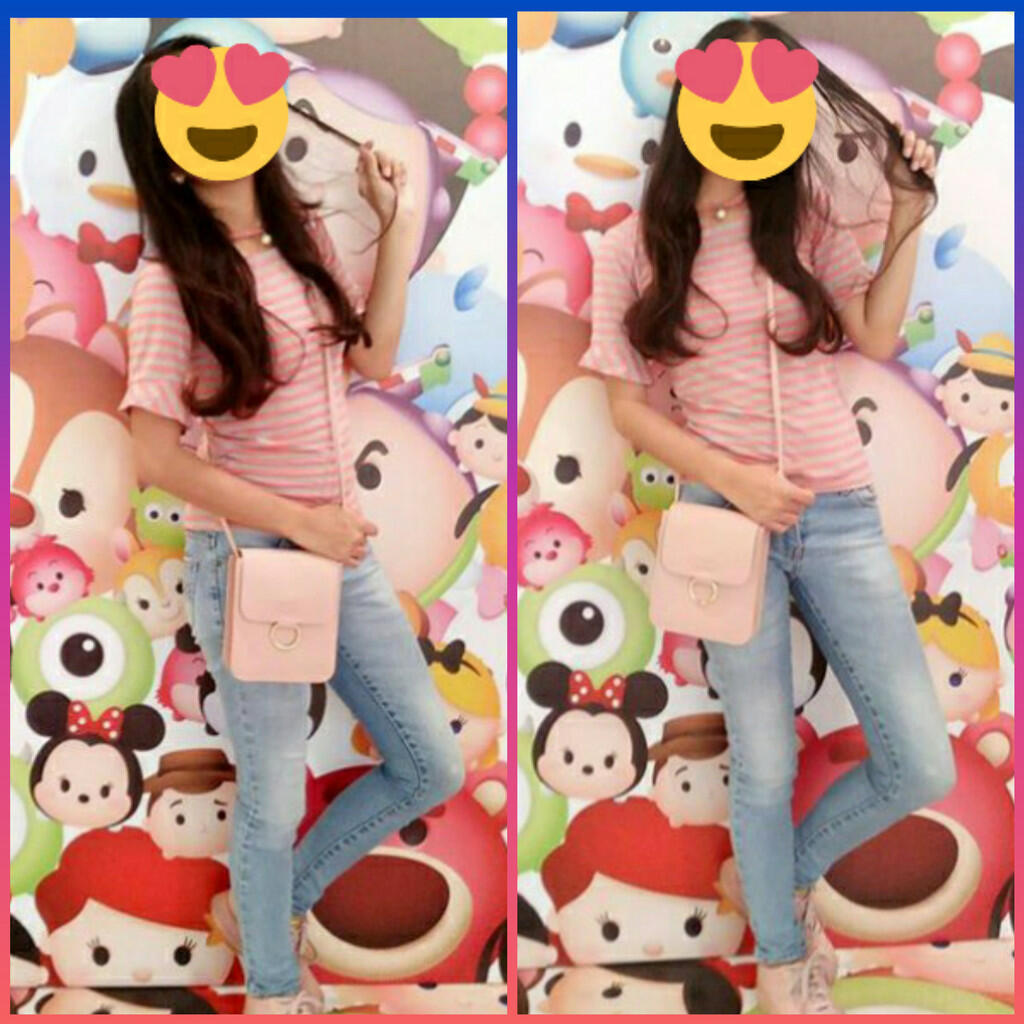 OOTD Perayaan Tahun Baru Dengan Simple And Casual Pink