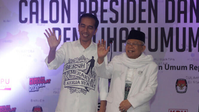 Jika Tak Pilih Jokowi-Ma'ruf, Umat Muslim Disebut Injak Kepala Islam.