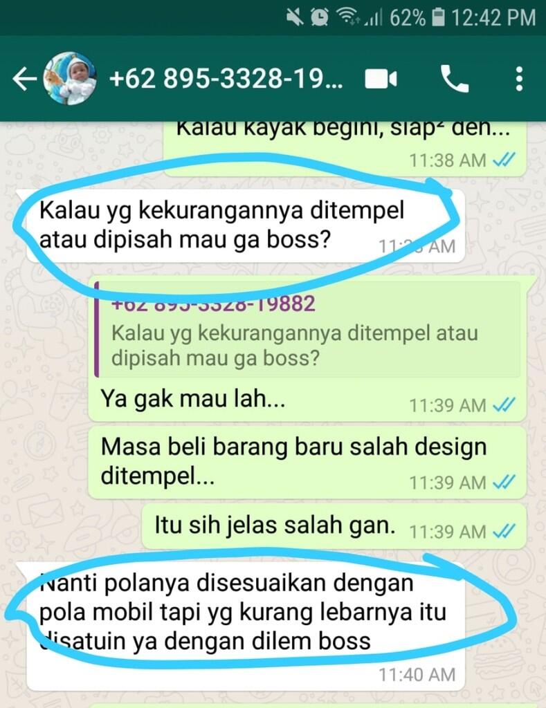 Carpet Comfort MENGECEWAKAN, Hati-hati penipuan