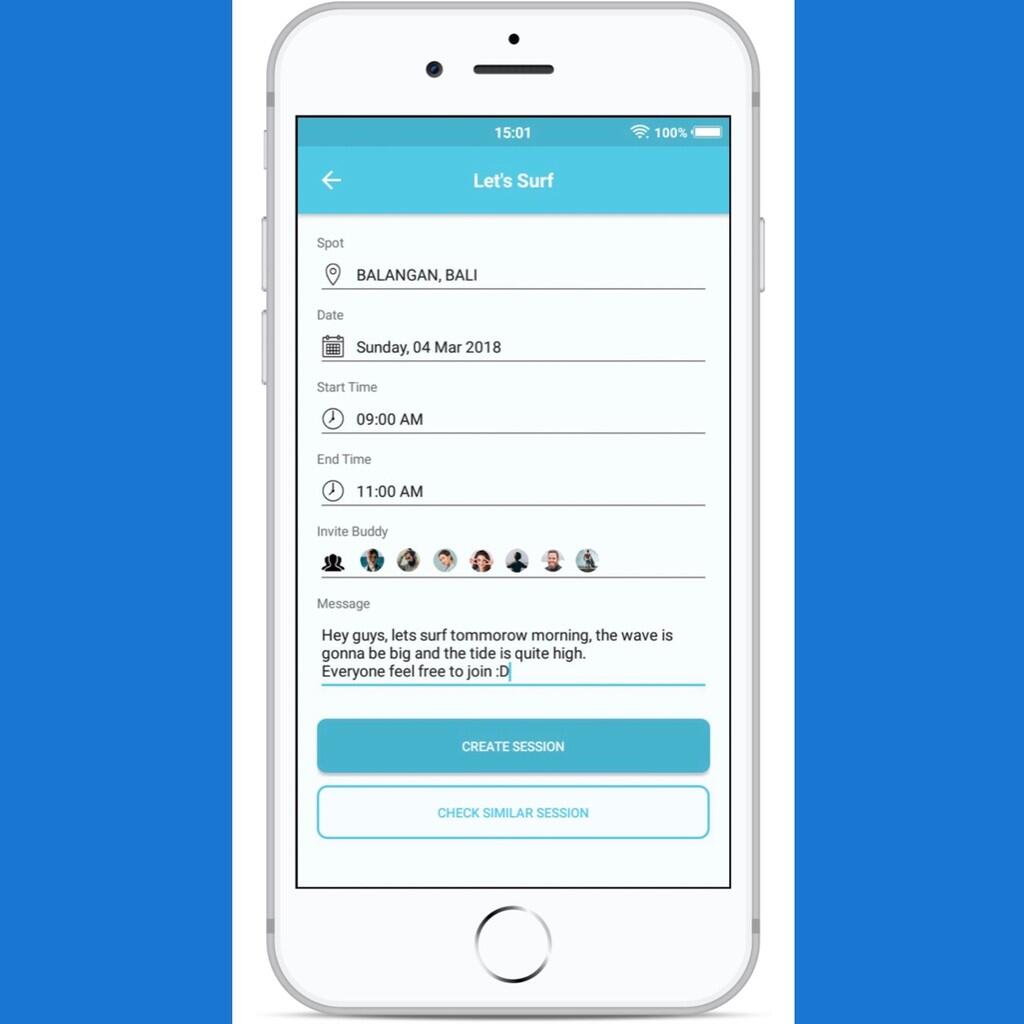 Surfmeapp, Aplikasi IOS dan Android untuk para surfer buatan Indonesia