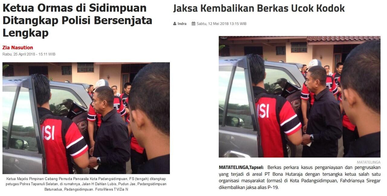 Penampakan Mobil OKP Digunakan Pengeroyok Wartawan