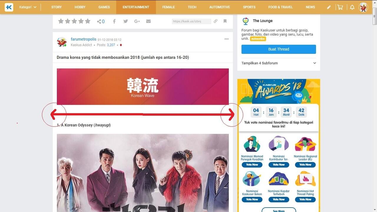 Kaskus tampilan baru sempit.....!!!