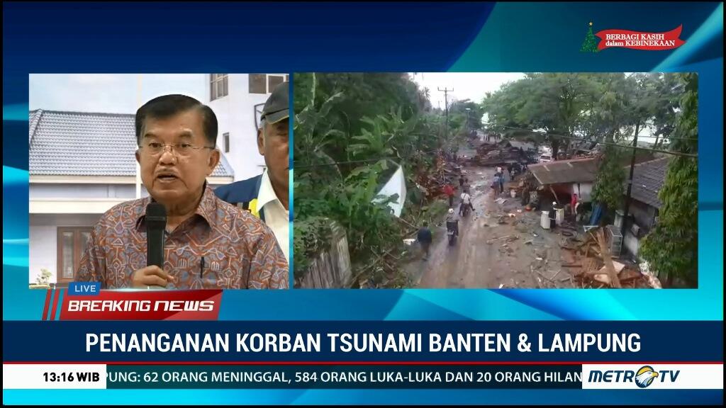 Pemerintah Sampaikan Duka atas Bencana Tsunami di Selat Sunda