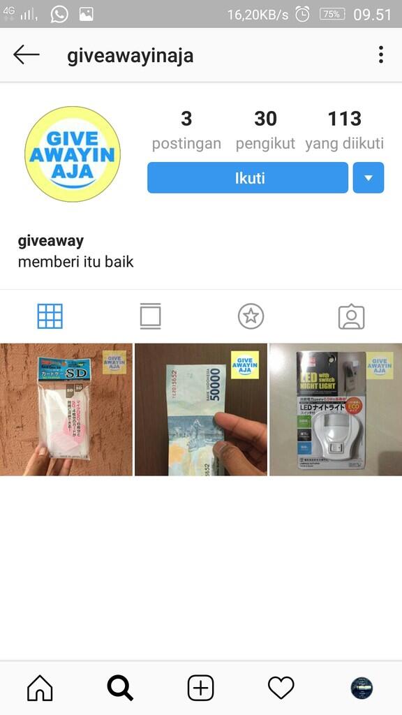 5 Akun Instagram dengan Follower Sedikit tapi Sebenarnya Berguna