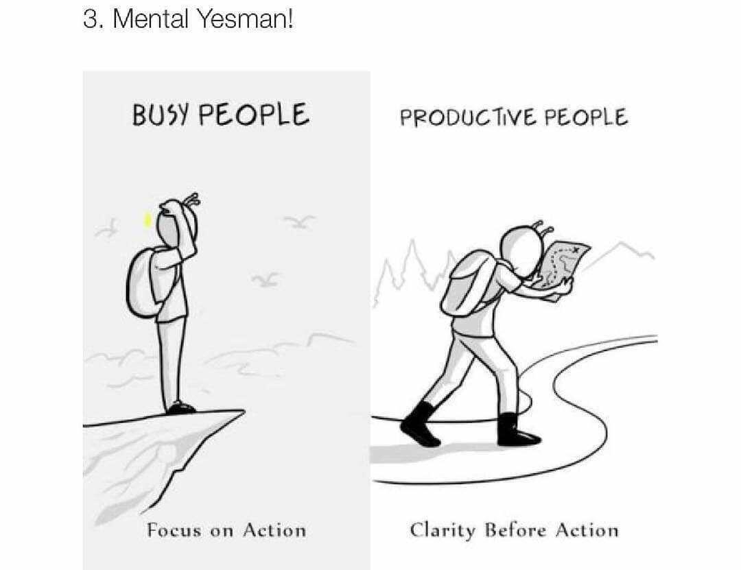 Perbedaan Orang Sibuk VS Orang Produktif, NOMOR 7 PALING SERING TERJADI