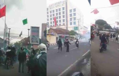 Viral, Video Massa PDIP Vs PPP Bentrok di Yogyakarta