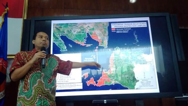 BNPB Minta Warga Pesisir Selat Sunda Waspada