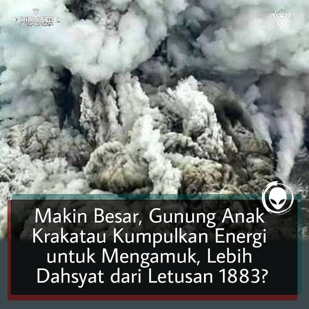 Status Anak Krakatau Waspada, Cilegon dan Serang Hujan Abu