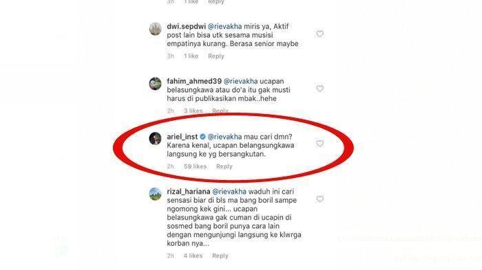 Ariel Noah Diserang Karena Tak Perlihatkan Simpati Pada Ifan Seventeen